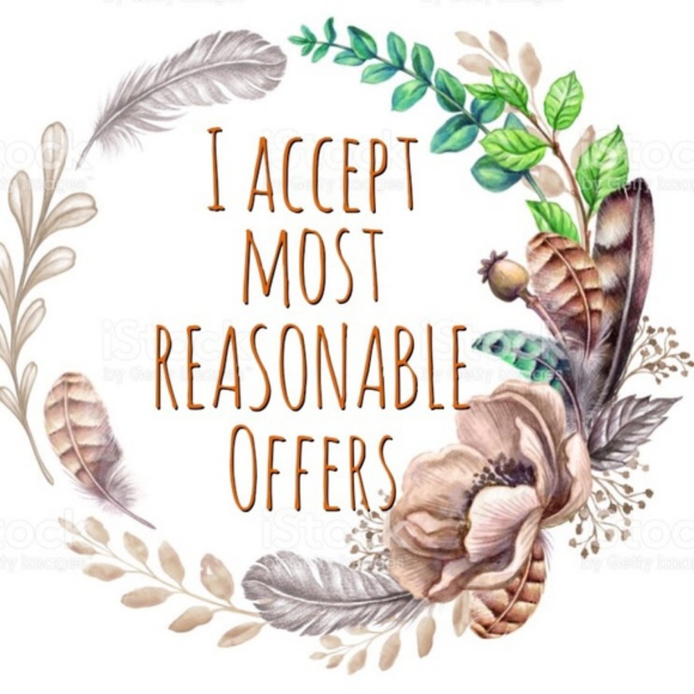 I accept offers!!